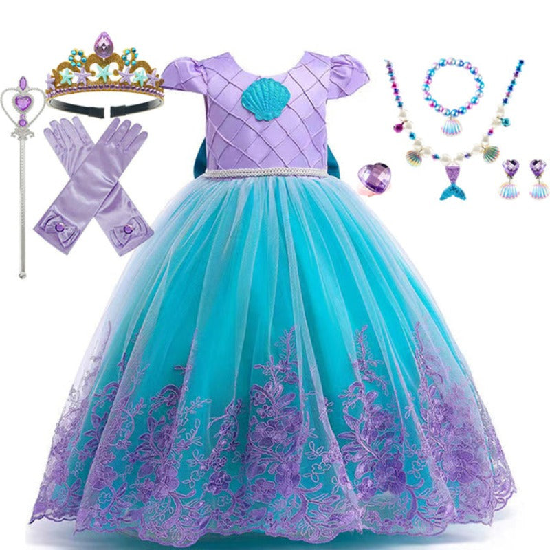 Fantasia Sereia Ariel Princesa Infantil Carnaval Festas